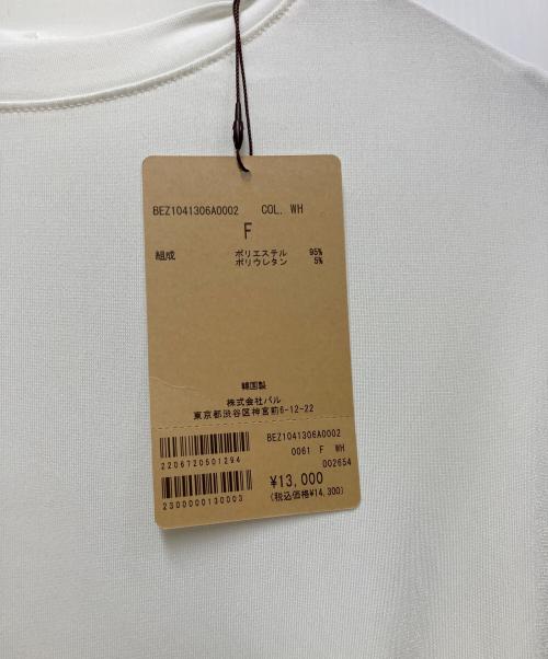 BEARDSLEY（ビアズリー）BEARDSLEY (ビアズリー) 半袖カットソー アイボリー サイズ:FREEの古着・服飾アイテム