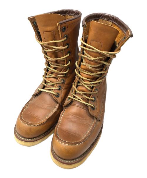 RED WING（レッドウィング）RED WING (レッドウィング) 8-inch Classic Moc　クラシックモック ブラウン サイズ:USA9の古着・服飾アイテム