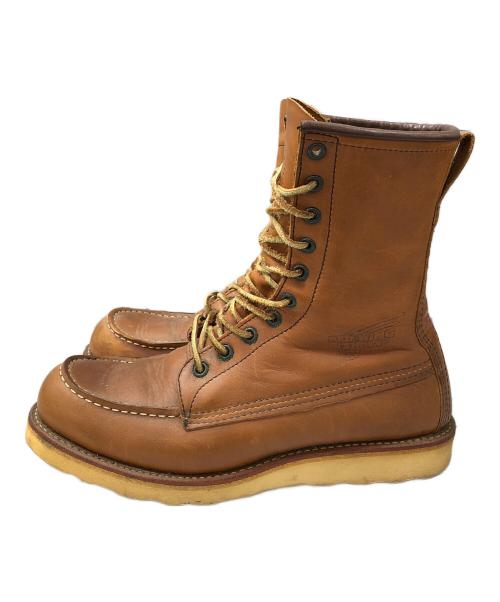 RED WING（レッドウィング）RED WING (レッドウィング) 8-inch Classic Moc　クラシックモック ブラウン サイズ:USA9の古着・服飾アイテム