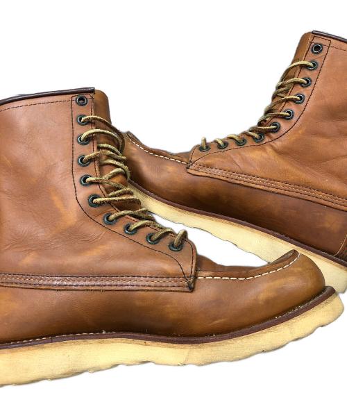 RED WING（レッドウィング）RED WING (レッドウィング) 8-inch Classic Moc　クラシックモック ブラウン サイズ:USA9の古着・服飾アイテム