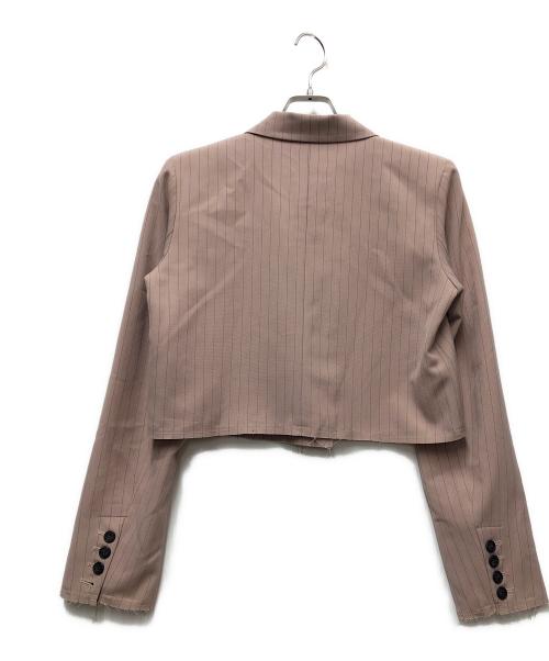 Ameri（アメリ）AMERI (アメリ) VINTAGE SHORT JACKET SET UP ピンク サイズ:Mの古着・服飾アイテム