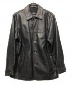 Wind Armorウィンドアーマー）の古着「レザージャケット」｜ブラック