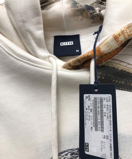 KITH（キス）KITH (キス) プルオーバーパーカー アイボリー サイズ:Mの古着・服飾アイテム