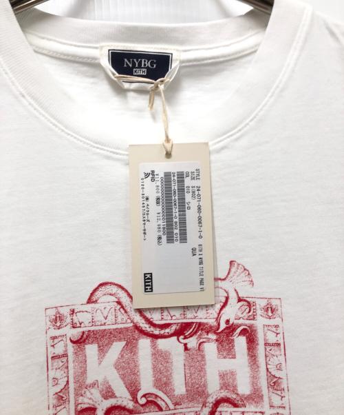 KITH（キス）KITH (キス) 半袖カットソー ホワイト サイズ:Sの古着・服飾アイテム