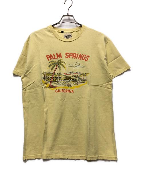 GALLERY DEPT（ギャラリー デプト）GALLERY DEPT (ギャラリー デプト) 半袖カットソー イエロー サイズ:Mの古着・服飾アイテム