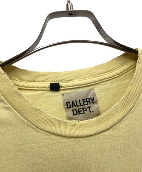 GALLERY DEPT（ギャラリー デプト）GALLERY DEPT (ギャラリー デプト) 半袖カットソー イエロー サイズ:Mの古着・服飾アイテム