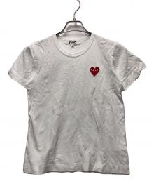 PLAY COMME des GARCONS（プレイコムデギャルソン）の古着「半袖カットソー」｜ホワイト