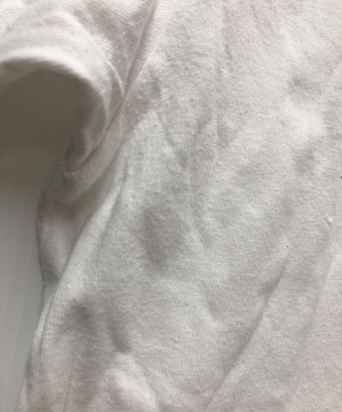 PLAY COMME des GARCONS（プレイコムデギャルソン）PLAY COMME des GARCONS (プレイコムデギャルソン) 半袖カットソー ホワイト サイズ:Mの古着・服飾アイテム