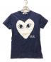 COMME des GARCONS（コムデギャルソン）の古着「半袖カットソー」｜ネイビー