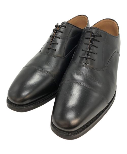 SCOTCH GRAIN（スコッチグレイン）SCOTCH GRAIN (スコッチグレイン) ストレートチップシューズ ブラック サイズ:27の古着・服飾アイテム