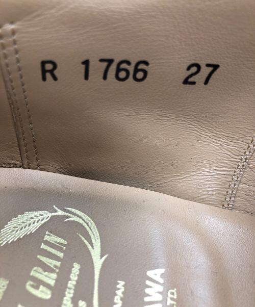 SCOTCH GRAIN（スコッチグレイン）SCOTCH GRAIN (スコッチグレイン) ストレートチップシューズ ブラック サイズ:27の古着・服飾アイテム