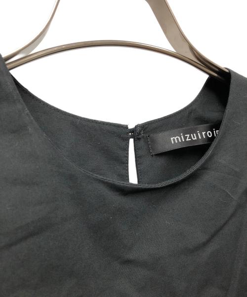 mizuiro-ind（ミズイロインド）mizuiro-ind (ミズイロインド) 半袖ワンピース ブラック サイズ:不明の古着・服飾アイテム
