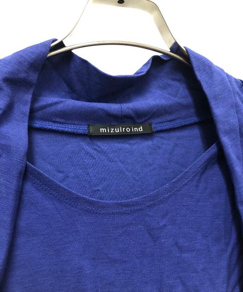 mizuiro-ind（ミズイロインド）mizuiro-ind (ミズイロインド) 半袖ワンピース パープル サイズ:不明の古着・服飾アイテム