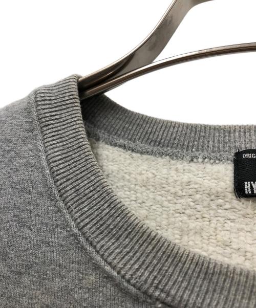 Hysteric Glamour（ヒステリックグラマー）Hysteric Glamour (ヒステリックグラマー) スウェット ライトグレー サイズ:Sの古着・服飾アイテム