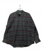 PENDLETONペンドルトン）の古着「長袖シャツ」｜グリーン×レッド