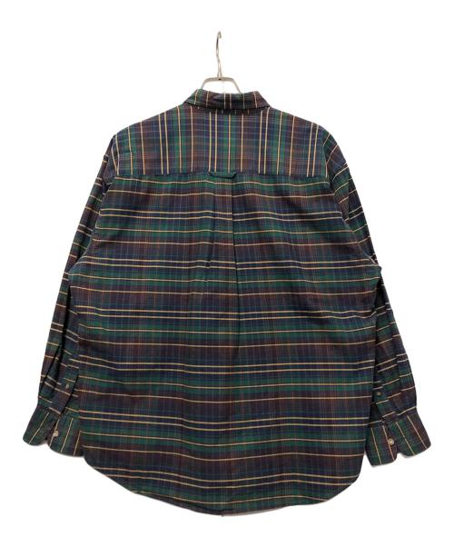 PENDLETON（ペンドルトン）PENDLETON (ペンドルトン) 長袖シャツ グリーン×レッド サイズ:Lの古着・服飾アイテム