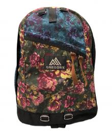 GREGORY（グレゴリー）の古着「ブロッキングタペストリー　リュック」｜グリーン×ブルー