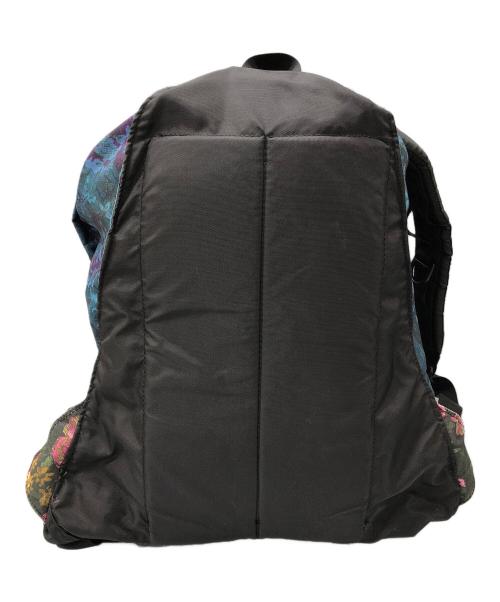 GREGORY（グレゴリー）GREGORY (グレゴリー) ブロッキングタペストリー　リュック グリーン×ブルーの古着・服飾アイテム