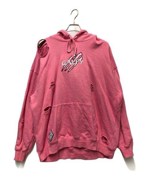 GALFY（ガルフィー）GALFY (ガルフィー) プルオーバーパーカー ピンク サイズ:XLの古着・服飾アイテム