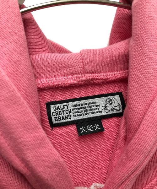 GALFY（ガルフィー）GALFY (ガルフィー) プルオーバーパーカー ピンク サイズ:XLの古着・服飾アイテム