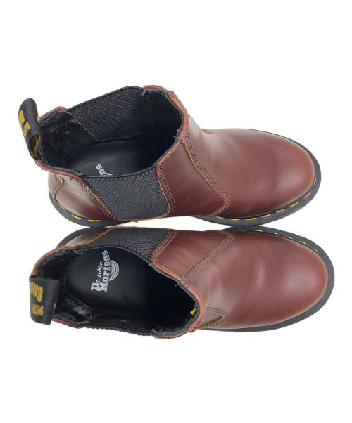 Dr.Martens（ドクターマーチン）Dr.Martens (ドクターマーチン) サイドゴアブーツ ブラウン サイズ:UK3の古着・服飾アイテム