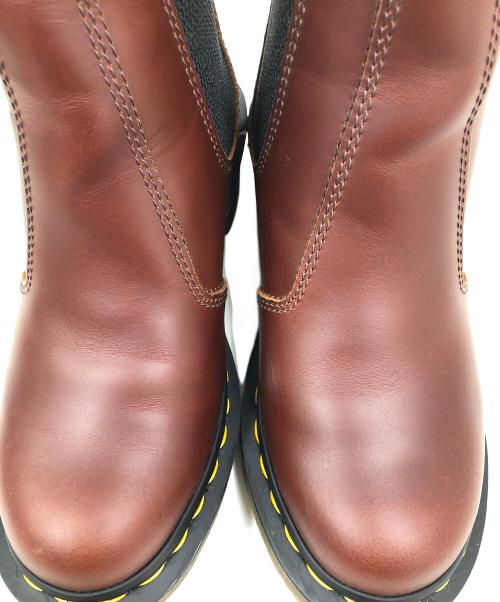 Dr.Martens（ドクターマーチン）Dr.Martens (ドクターマーチン) サイドゴアブーツ ブラウン サイズ:UK3の古着・服飾アイテム