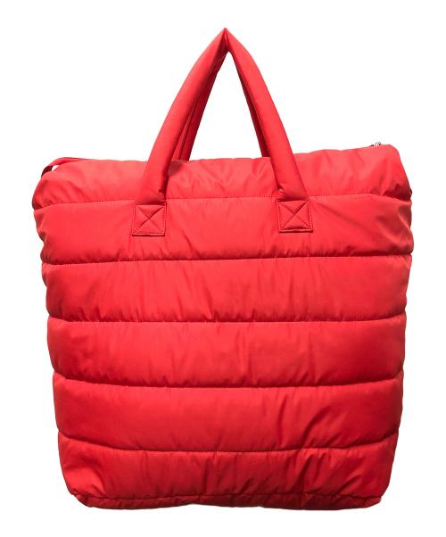 marimekko（マリメッコ）marimekko (マリメッコ) イソ ミラ　トートバッグ レッドの古着・服飾アイテム