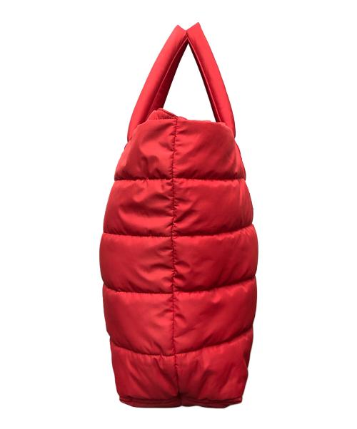 marimekko（マリメッコ）marimekko (マリメッコ) イソ ミラ　トートバッグ レッドの古着・服飾アイテム