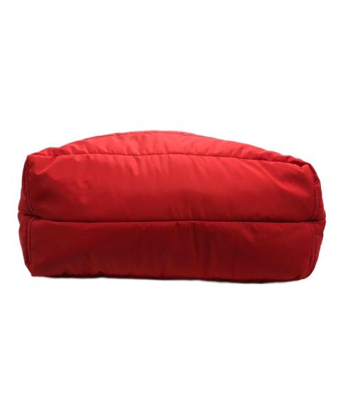 marimekko（マリメッコ）marimekko (マリメッコ) イソ ミラ　トートバッグ レッドの古着・服飾アイテム