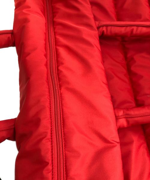 marimekko（マリメッコ）marimekko (マリメッコ) イソ ミラ　トートバッグ レッドの古着・服飾アイテム