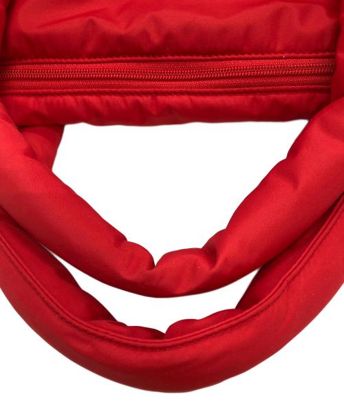 marimekko（マリメッコ）marimekko (マリメッコ) イソ ミラ　トートバッグ レッドの古着・服飾アイテム