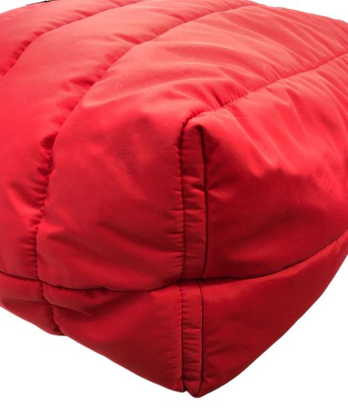 marimekko（マリメッコ）marimekko (マリメッコ) イソ ミラ　トートバッグ レッドの古着・服飾アイテム