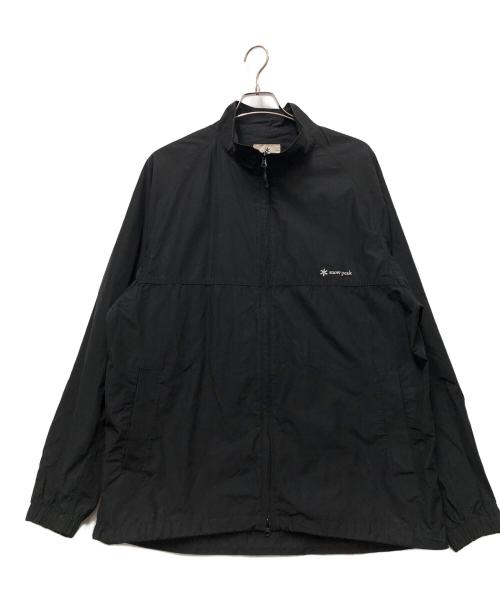 Snow peak（スノーピーク）snow peak (スノーピーク) レインジャケット ブラック サイズ:Lの古着・服飾アイテム