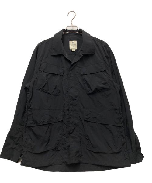 Snow peak（スノーピーク）snow peak (スノーピーク) ナイロンジャケット ブラック サイズ:Lの古着・服飾アイテム