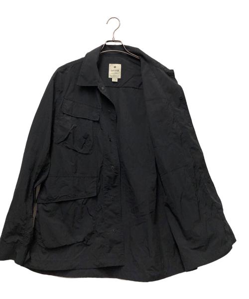 Snow peak（スノーピーク）snow peak (スノーピーク) ナイロンジャケット ブラック サイズ:Lの古着・服飾アイテム