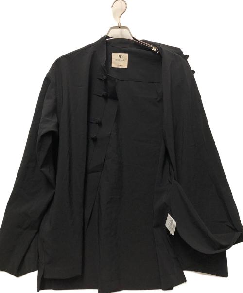 Snow peak（スノーピーク）snow peak (スノーピーク) 長袖シャツ ブラック サイズ:Lの古着・服飾アイテム