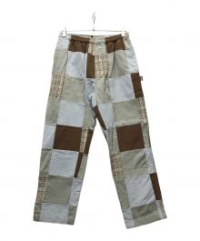 stussy（ステューシー）の古着「パンツ」｜ブルー×ブラウン