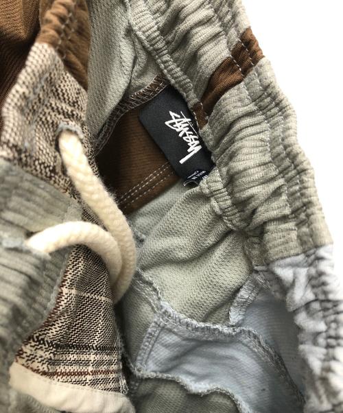stussy（ステューシー）stussy (ステューシー) パンツ ブルー×ブラウン サイズ:Mの古着・服飾アイテム