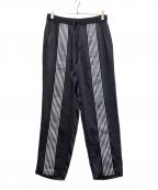 KITHキス）の古着「ライントラックパンツ」｜ネイビー