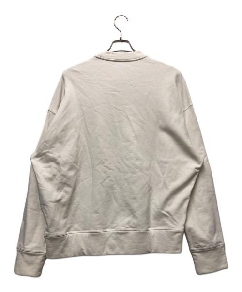 JIL SANDER+（ジルサンダープラス）JIL SANDER+ (ジルサンダープラス) プリントスウェット ホワイト サイズ:Mの古着・服飾アイテム