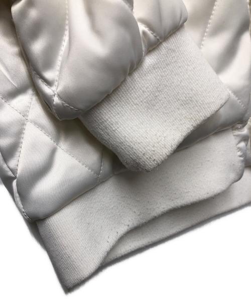 stussy（ステューシー）stussy (ステューシー) スーベニアジャケット ホワイト サイズ:Mの古着・服飾アイテム