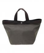 Herve Chapelierエルベシャプリエ）の古着「舟形トート」｜モカ