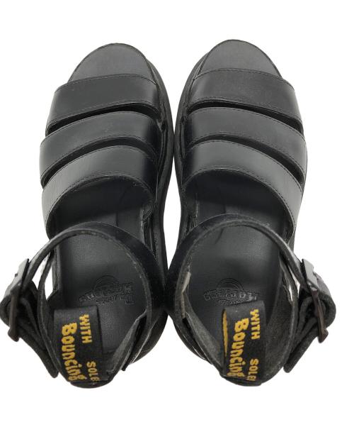Dr.Martens（ドクターマーチン）Dr.Martens (ドクターマーチン) サンダル ブラック サイズ:23の古着・服飾アイテム