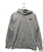 THE NORTH FACEザ ノース フェイス）の古着「スクエアロゴフーディ」｜グレー