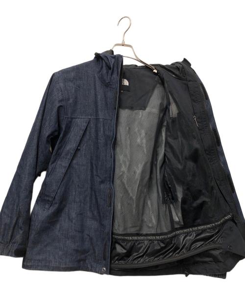 THE NORTH FACE（ザ ノース フェイス）THE NORTH FACE (ザ ノース フェイス) DENIM Scoop Jacket ネイビー サイズ:Sの古着・服飾アイテム