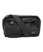 PORTERポーター）の古着「タンカーウェストバッグ」｜ブラック