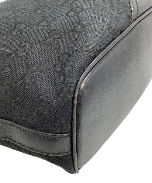 GUCCI（グッチ）GUCCI (グッチ) GGキャンバスワンショルダーバッグ　インターロッキングGG ブラックの古着・服飾アイテム