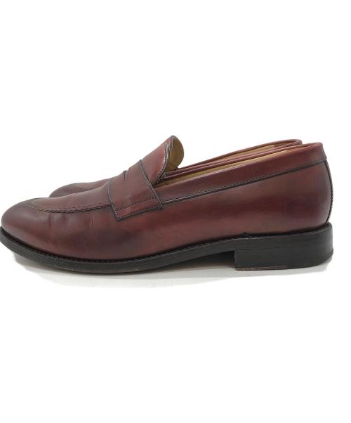 berwick（バーウィック）berwick (バーウィック) コインローファー ブラウン サイズ:9の古着・服飾アイテム