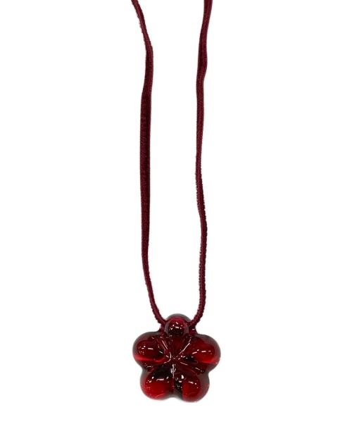 Baccarat（バカラ）Baccarat (バカラ) ネックレス レッドの古着・服飾アイテム