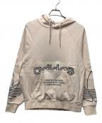adidas Originalsアディダスオリジナル）の古着「パーカー」｜アイボリー